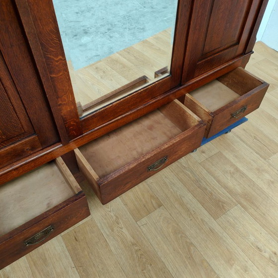 Image 1 of Vintage Antique wardrobe closet detachable wardrobe