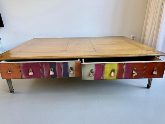 Image 1 of Unieke Design Salontafel “Jacob” – New Grange Eyecatcher met Lades