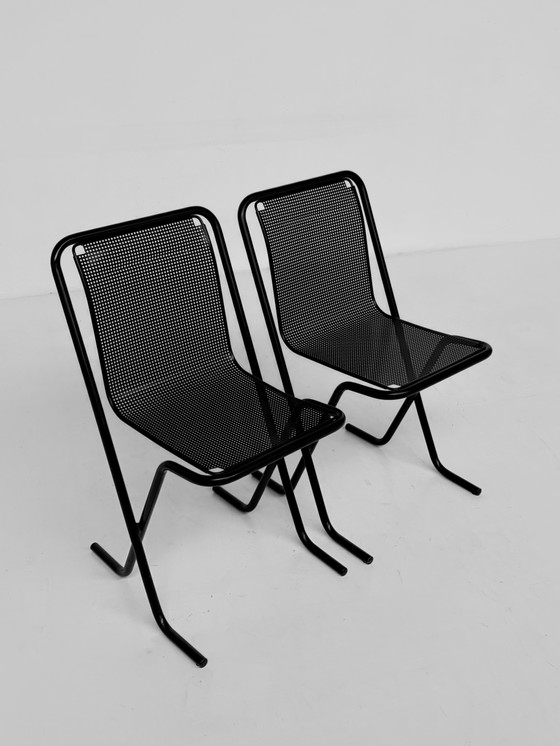 Set di 2 sedie da pranzo postmoderno di Arrben – modello Canguro – Metal (photo 2 of 7)