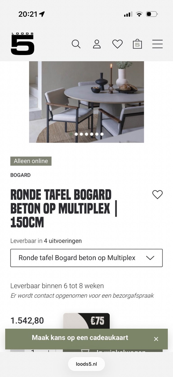Mesa de Comedor Redonda Bogard – Mesas de comedor, Wood (photo 5 of 5)