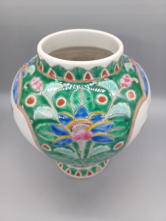 Image 1 of Ensemble de vases Asiatique en porcelaine 