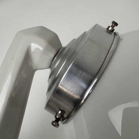 Image 1 of Pair of antique vintage opaline wall sconces