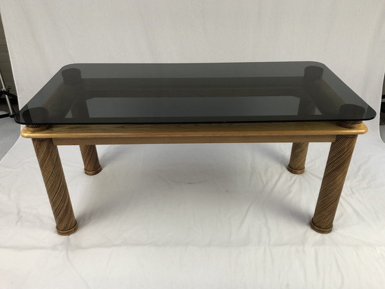 Image 1 of Table de salle à manger dans le style de Vivai del Sud, années 1980