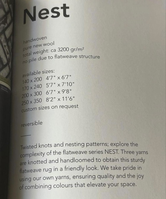 Image 1 of Brink and Campman Nest carpet Ink 129428