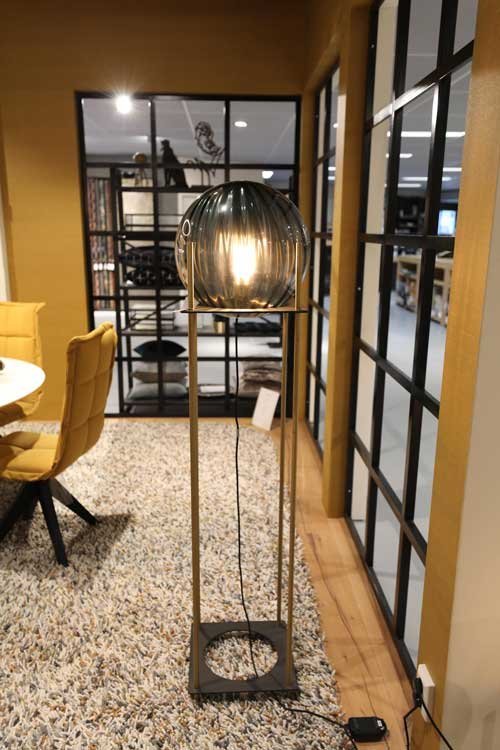 Private Label Zeli vloerlamp (geribbeld)