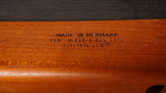 Image 1 of 6 x eetkamerstoel | Koefoeds Hornslets | Niels Koefoed | Model Peter | Teak