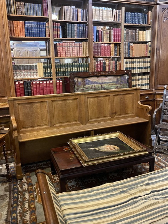 Image 1 of Panca in rovere massello