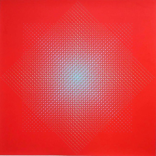 Almir Mavignier: Screenprint - edition of 200 - signed - numbered (90 x 90 cm)