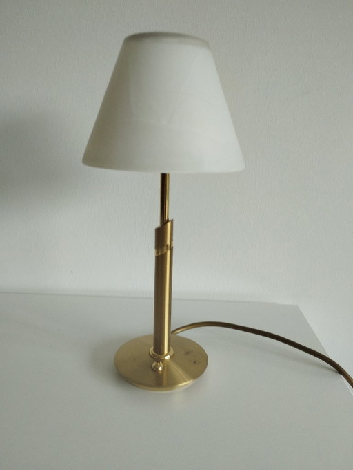B+M Leuchten Tafellamp, Messing, dimbaar, vintage