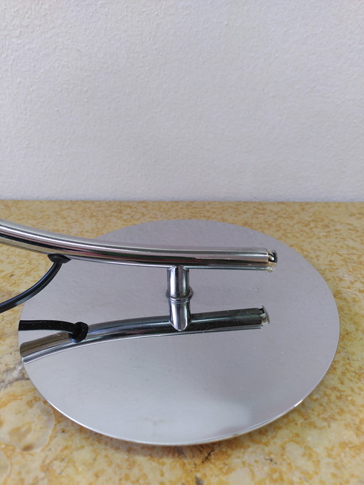 Lampe a poser chromée, année 70