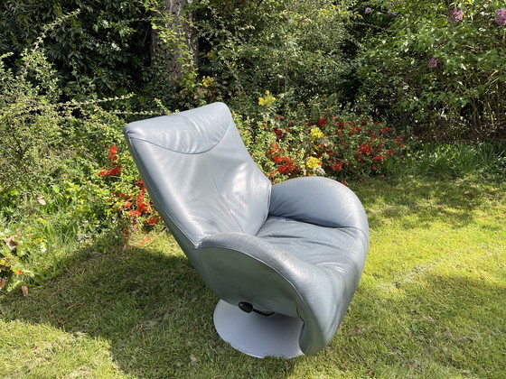 Image 1 of Leolux Bellelaine leren fauteuil