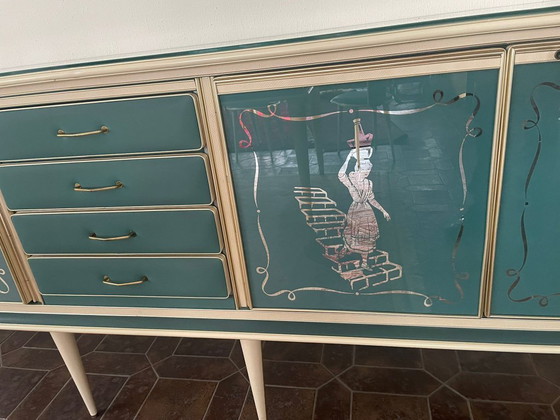 Image 1 of Credenza di lusso italiana di metà secolo – di Umberto Mascagni (anni '50-'60)