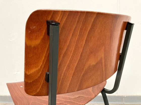Image 1 of Set van 4 vintage F6 Eromes Marko Holland eetkamerstoelen