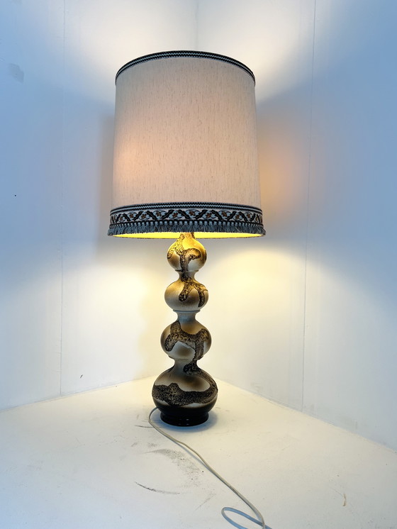 Image 1 of Lampada da terra a bolle di ceramica vintage, Kaiser Leuchte '60