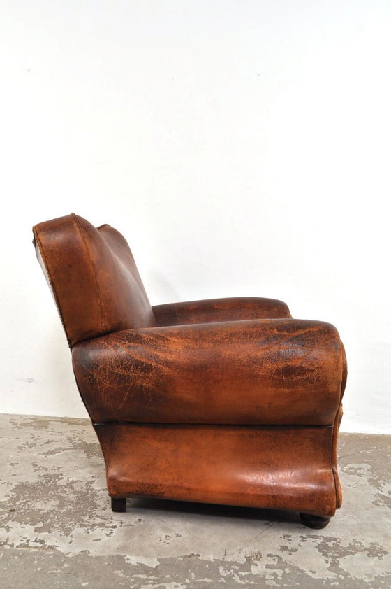 Image 1 of Franse Art Deco clubfauteuil, jaren 30