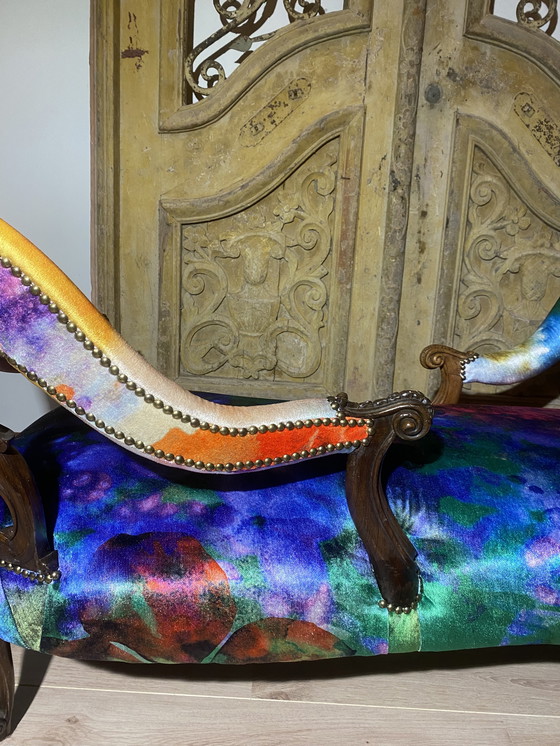 Image 1 of ‘Twerky Twins’ - loveseat c. 1900 by MayaMandragora 