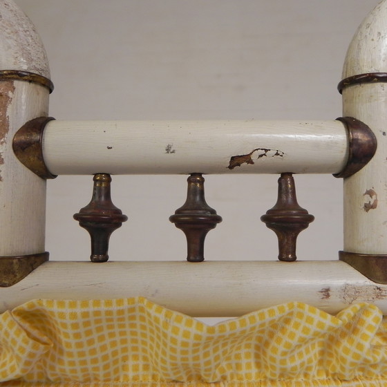 Image 1 of Mini paravento pieghevole Art Nouveau, altezza 117 cm, anni '20