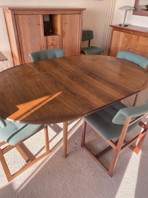 Tavolo e sedie da pranzo di George Petersen