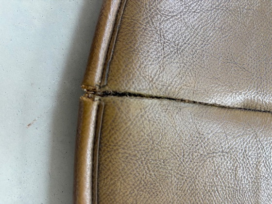Image 1 of 5x vintage leather seatpad for Harry Bertoia Side Chair