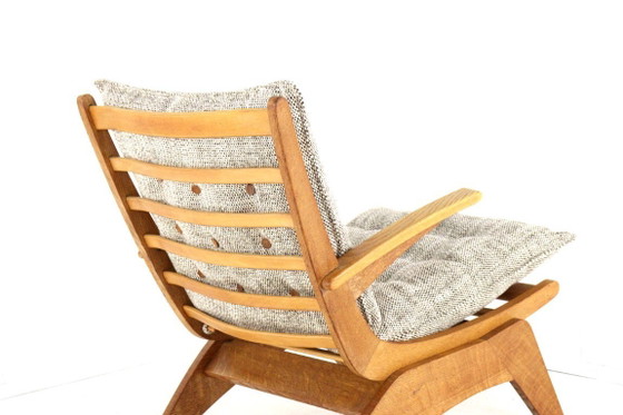 Image 1 of Jan den Drijver voor de Stijl Den Haag fauteuil vintage nieuw gestoffeerd