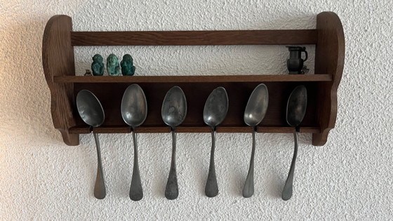 Image 1 of Ensemble en étain (avec marquages)