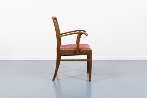 Image 1 of Sillón danés moderno de Frits Henningsen, década de 1950.