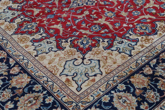 Image 1 of Persian carpet Isfahan Nadjafabad 4.06 x 2.60 Oriental carpet fine No. 24602