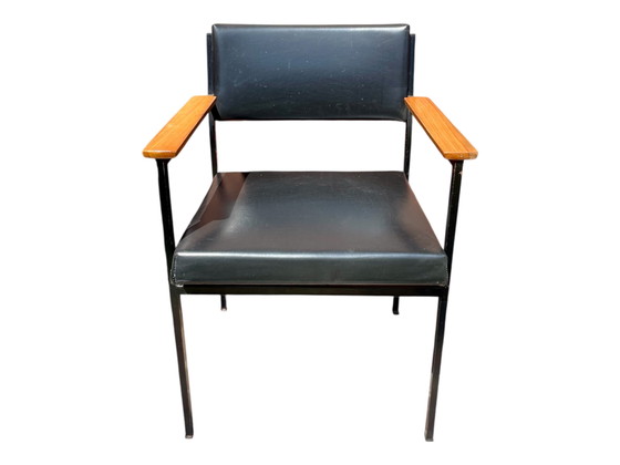 Image 1 of 2x vintage Gijs van der Sluis dining chairs
