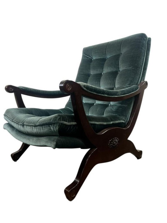 Image 1 of Fauteuil Empire vintage / fauteuil une place / fauteuil club