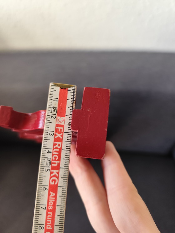 Image 1 of Großer Holzschriftzug rot 53 cm dekorativ USA Deko zum Aufstellen