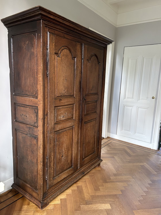 Antiker französischer Schrank – Wandschrank, Wood (photo 2 of 7)