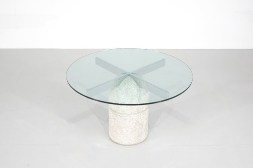 Paracarro table by Giovanni Offredi for Saporiti - 1970s