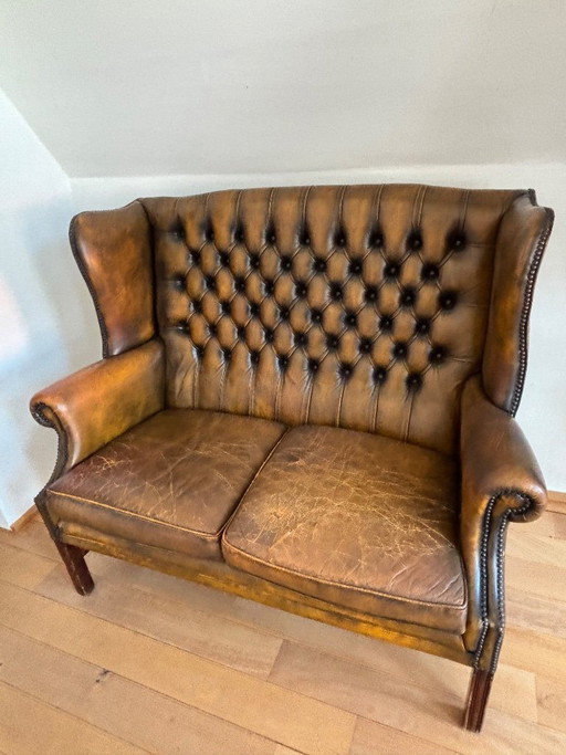 Vintage-Ledersofa