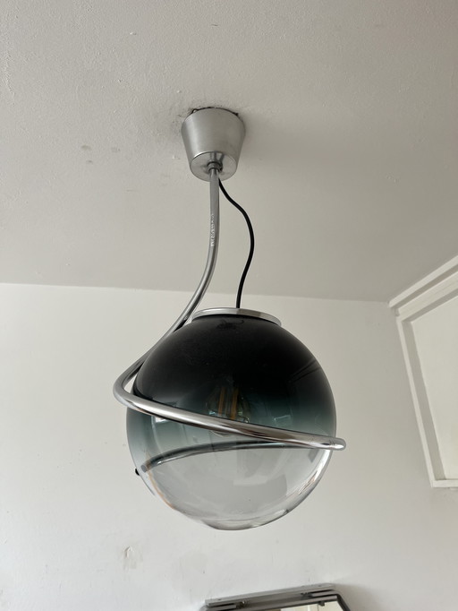 Fabio Lenci for Targetti Sankey Murano pendant lamp 'cobra'