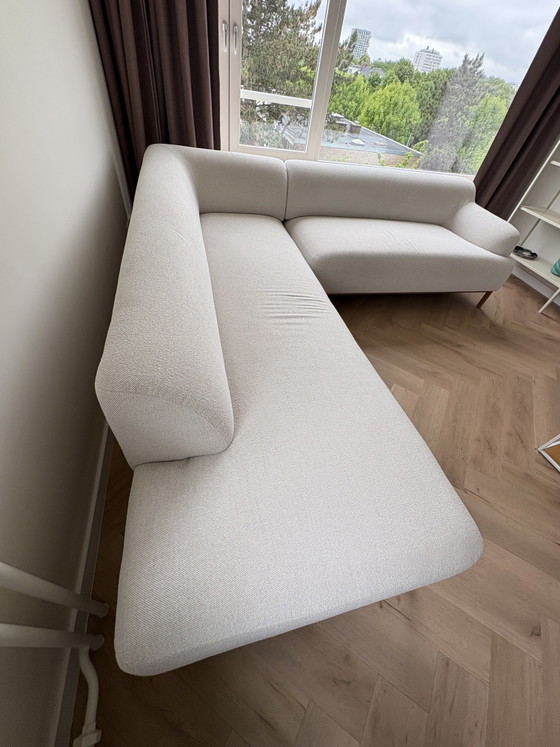 Image 1 of Bolia Caro 6-zits hoekbank - Revi Ivory, Geolied eiken - enlaces abiertos