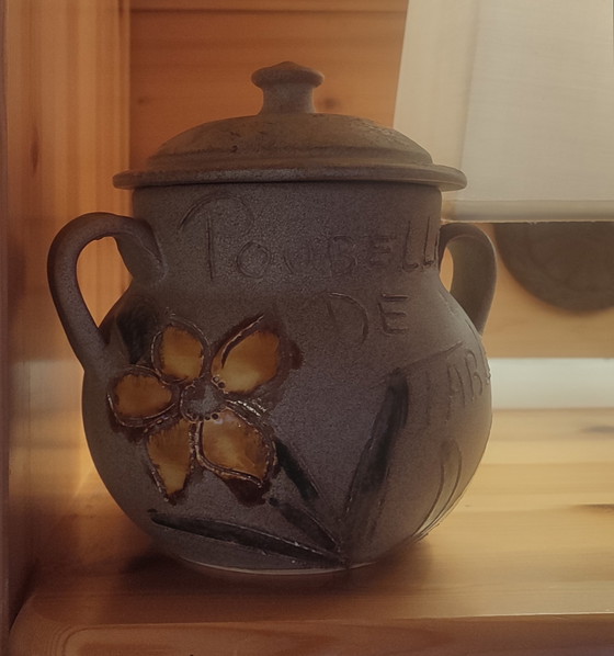 Image 1 of Vallauris Keramik-Tischbehälter