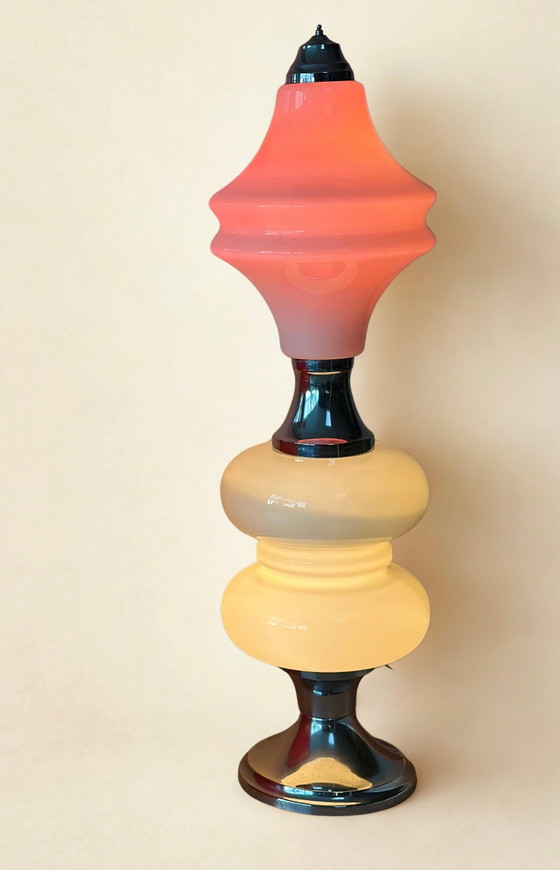 Rare Italian Space Age Floorlamp – Floor lights, Murano Glass (photo 8 of 8)