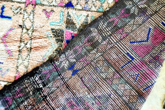 Image 1 of Symmetrisch Marokkaans Beni M'Guild Vintage Vloerkleed - 310 x 185 cm