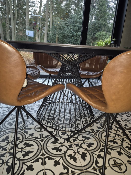 Round design table 150cm full ceramic top