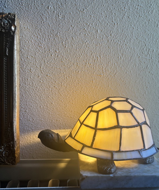 Image 1 of Lampada Tiffany - tartaruga - testuggine