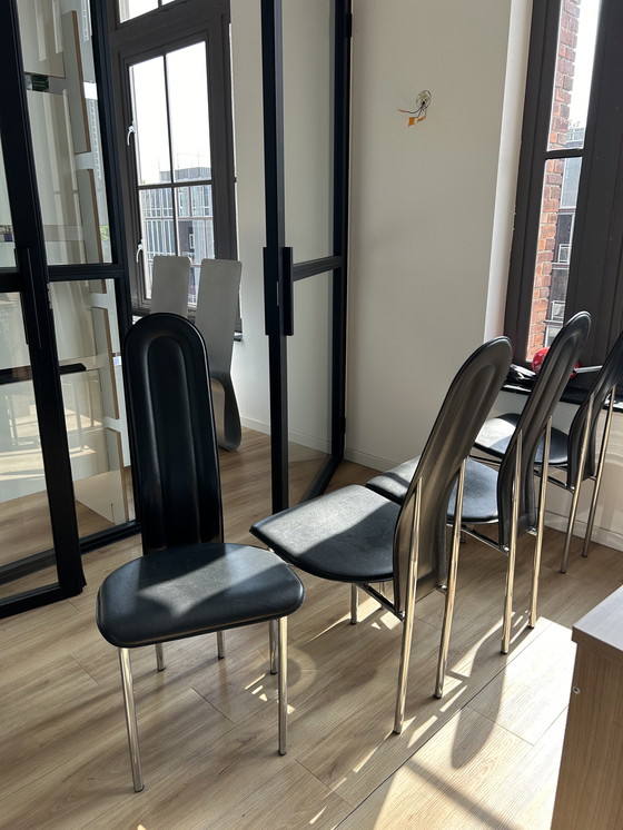 Image 1 of 4x Stühle im 80er Jahre Stil