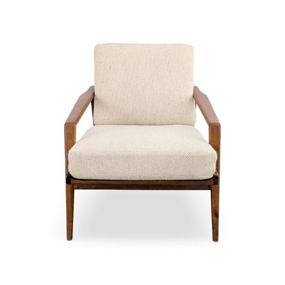 3x Poltrone Vintage Midcentury Noce anni '60 easy chair – Legno (photo 3 of 10)