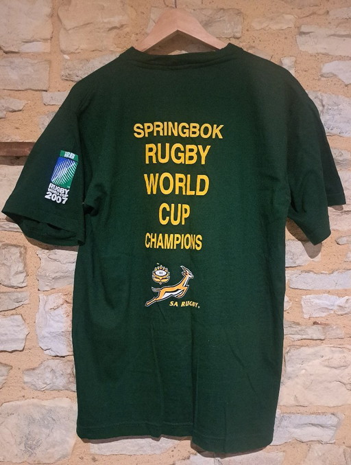 Springbok Green T-Shirt, Brand Canterbury Of New-Zealand, Size XL – cadeaus, Cotton (photo 2 of 7)