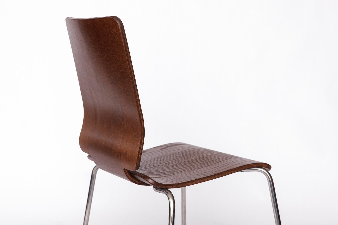 IKEA Gilbert Chair – 1990s Vintage Stackable Dining Chair, Teak