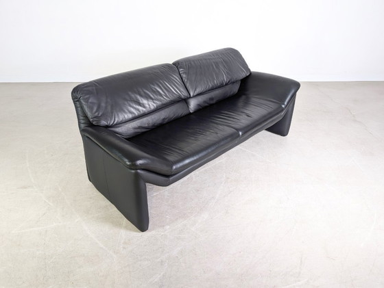 Image 1 of Divano originale Hans Kaufeld Design Couch De Sede in pelle nera