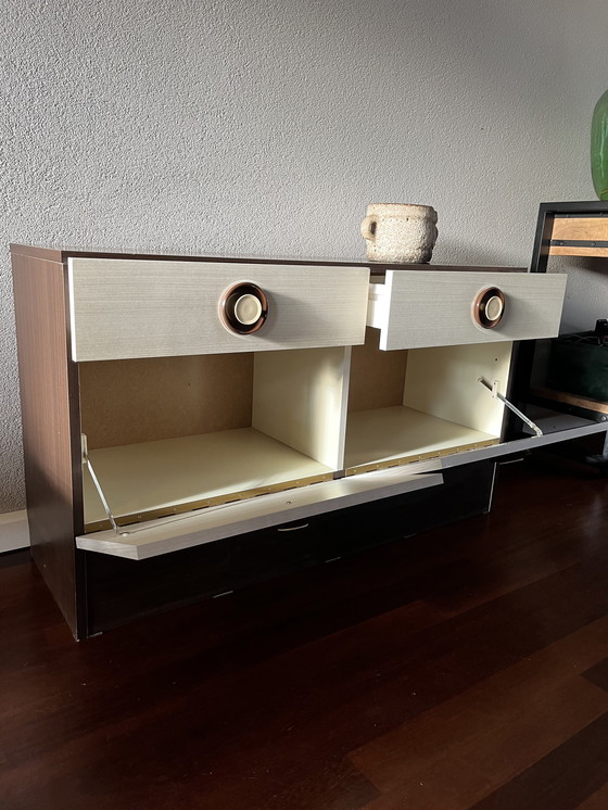 Image 1 of Vintage space age kastje uit de jaren ‘60-‘70