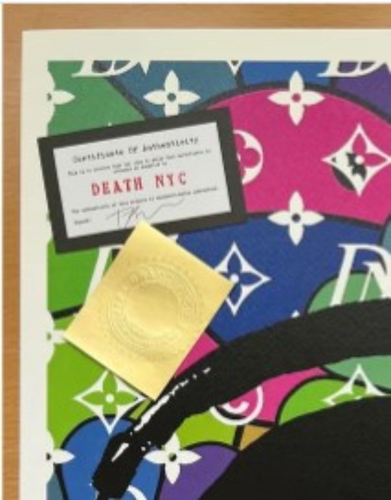 Image 1 of DEATH NYC - Scimmia DJ Vuitton Banksy