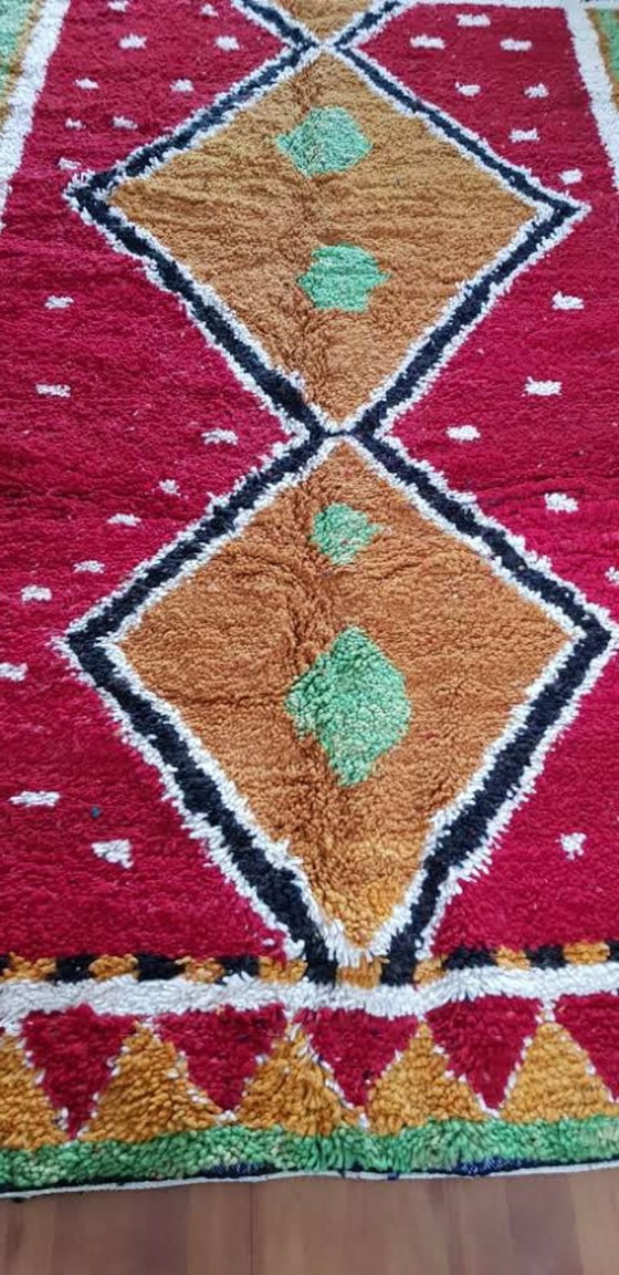 Image 1 of Handgeknoopt Berber kleed wol 241x161cm