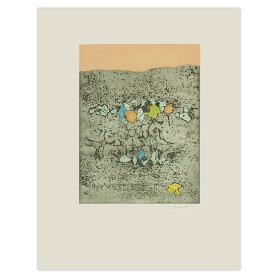 Philippe Labarthe signierte Radierung Vision D'enfer 1975 – Lithographien & Drucke, Paper (photo 5 of 5)