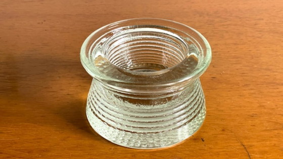 Image 1 of Vintage Glass Paperweight Trinket Tray